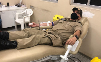 Polícia Militar de Araguaína adere campanha do "Junho Vermelho" e realiza doações de sangue