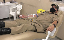 Polícia Militar de Araguaína adere à campanha Junho Vermelho e realiza doações de sangue