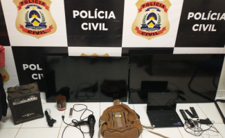  Polícia Civil recupera dezenas de objetos furtados em Pedro Afonso 