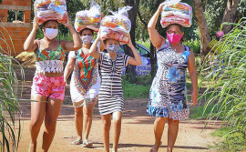 Governo do Tocantins inicia entrega de kits de alimentos para famílias do Vale do Araguaia