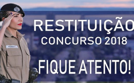 Pagamento de lote residual da restituição do concurso anulado de 2018 é efetivado pela PM