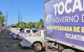 Governo do Tocantins promove força-tarefa para entrega de 4 mil kits de alimentos às famílias rurais do Vale do Araguaia