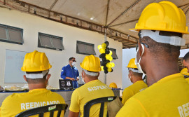 Governo do Tocantins inicia curso de Construção Civil para custodiados do Sistema Penal do Estado