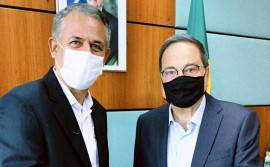 Em Brasília, Jaime Café e César Halum reforçam apoio às secretarias municipais de agricultura do Tocantins