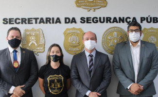 Secretário da Segurança Pública do Tocantins se reúne com representantes do Sindepol 