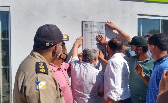Polícia Militar e parceiros inauguram complexo de segurança pública no distrito de Luzimangues