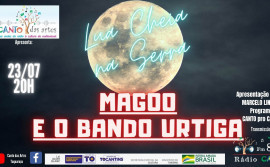 Adetuc é parceira na realização da live musical do projeto “Lua Cheia na Serra” que ocorre nesta sexta-feira, 23