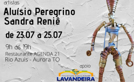 Com apoio da Adetuc, Rio Azuis, em Aurora do Tocantins, abriga exposição "Os Peregrinos Arte Urbana"