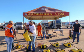 Corpo de Bombeiros seleciona integrantes das Brigadas de Combate a Incêndios Florestais em Teste de Aptidão Física