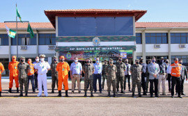 Corpo de Bombeiros participa de simpósio do Exército Brasileiro, que enfatiza apoio à Defesa Civil