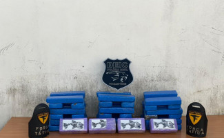  Em Gurupi, 8ª Divisão de Combate ao Crime Organizado apreende 34 kg de entorpecentes e prende quatro pessoas por tráfico de drogas  