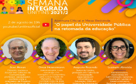 Unitins prepara live sobre o papel da universidade pública na retomada da educação pós-pandemia