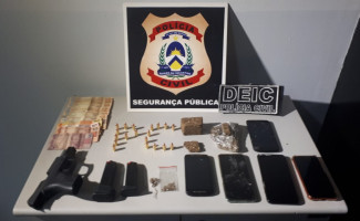 Polícia Civil deflagra 2ª Fase da Operação Desande e apreende drogas, munições e armas de fogo em Araguaína