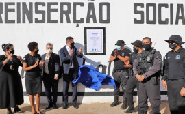 Sistema Penal do Tocantins inaugura Espaço Multiuso e Fábrica de Artefatos de Concreto na Unidade de Palmas
