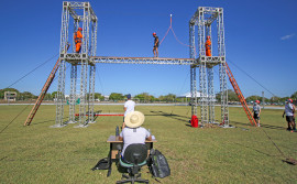 Provas de condicionamento físico são executadas em nova etapa do Concurso Público do Corpo de Bombeiros Militar