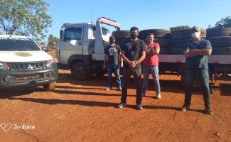 Polícia Civil recupera 24 pneus furtados de carreta no interior do Tocantins  
