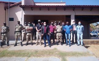 Delegado da Polícia Civil participa de inauguração de videomonitoramento da cidade de Arapoema 