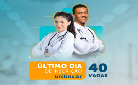 Inscrições para o 1° vestibular do curso de Medicina da Unitins terminam nesta segunda, 16