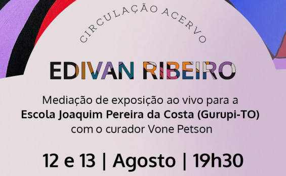 Obras de Edivan Ribeiro, com apoio da Adetuc, são apresentadas para alunos da rede pública de Araguaína