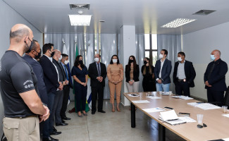 Secretário de Segurança e Delegada Geral se reúnem com Delegados Regionais da Polícia Civil