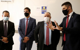  Secretaria da Cidadania e Justiça recebe visita de juízes do CNJ em Escritório Social
