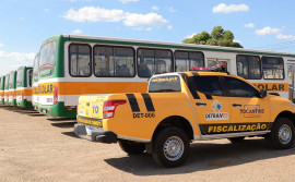 Detran Tocantins vistoria veículos do transporte escolar nos 139 municípios do Estado