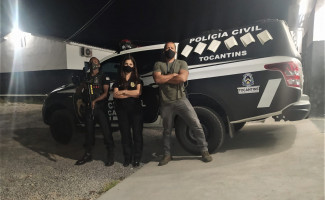 Operação Integrada: Polícia Civil e Polícia Penal cumprem mandado de prisão na região sudeste do Tocantins