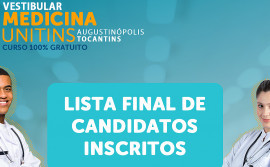 Unitins divulga concorrência para Vestibular de Medicina