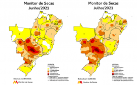 Meio Ambiente divulga dados do Monitor de Secas referente a julho de 2021