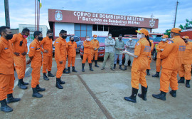 Corpo de Bombeiros intensifica combate aos incêndios na Serra do Lajeado nesta terça, 31