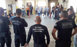 Unidade Penal de Segurança Máxima do Cariri realiza ação de atenção à saúde dos servidores