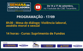 Mesa de diálogo trata de violência laboral e assédio no último dia da 1ª Semana da Controladoria 