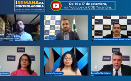 1ª Semana da Controladoria destaca importância da Lei Geral de Proteção de Dados Pessoais e da Nova Lei de Licitações 