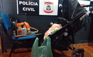 Em Formoso do Araguaia, Polícia Civil recupera vários objetos furtados e prende receptador