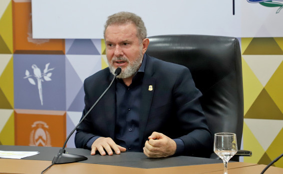 Governador Carlesse apresenta ao presidente do BNDES projetos que visam desenvolver o Tocantins