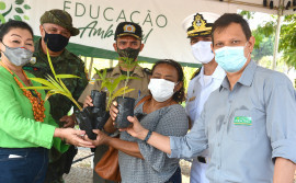 Ruraltins e Meio Ambiente comemoram o Dia da Árvore, com entrega de mudas e sementes de espécies do Cerrado