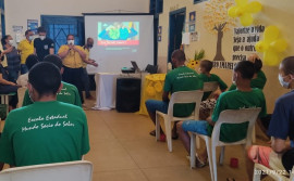 Seciju realiza palestras sobre prevenção ao suicídio para adolescentes de unidades socioeducativas em Palmas