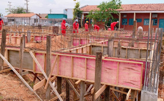 Obras da maternidade de Augustinópolis seguem a todo vapor