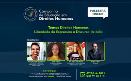 Abertas inscrições para primeira edição da Campanha Estadual de Educação em Direitos Humanos