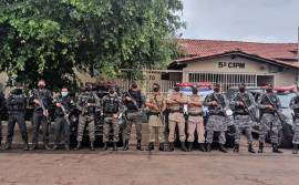 Polícia Militar e demais forças de segurança realizam Operação Adsumus no Tocantins 