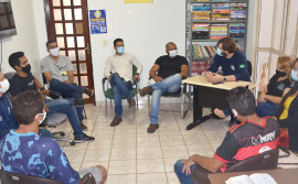 Adolescentes da Unidade de Semiliberdade Masculina de Palmas participam de roda de conversa sobre valorização da vida