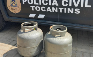 Polícia Civil prende homem suspeito de furtar dois botijões de gás em Babaçulândia 