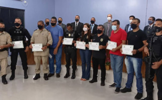 Forças policiais da Civil, Militar e Penal recebem homenagem pelo trabalho integrado e redução da criminalidade em Conceição do Tocantins
