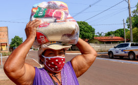 Governo do Tocantins atende 9,4 mil famílias impactadas pela pandemia em 22 municípios
