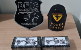 Polícia Civil apreende 2 kg de cocaína de alta pureza e prende homem por tráfico em Gurupi 