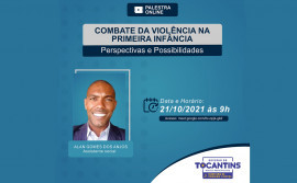 Seciju promove palestra on-line em alusão ao combate da violência na primeira infância