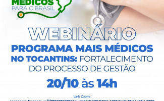 Jornada de encontro realiza capacitação de profissionais do Programa Mais Médicos no Tocantins