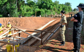 Seciju promove reformas e construções por meio de mão de obra de custodiados no Comando Geral e 1° Batalhão da PM
