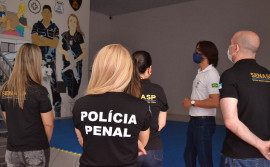 Seciju apresenta ações voltadas à valorização dos servidores do Sistema Penal durante visita técnica da Secretaria Nacional de Segurança Pública