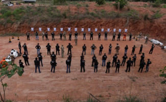 Grupo integrante das forças de segurança do Tocantins recebe curso de treinamento de tiro prático